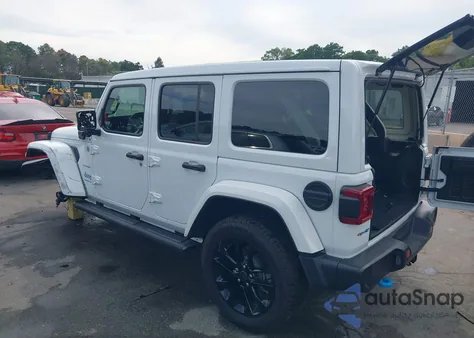 2024 Jeep Wrangler 4Xe Sahara 4Xe from USA, damaged, VIN 1C4RJXP68RW226594